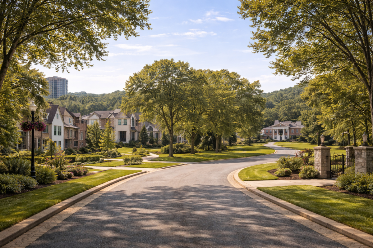Best neighborhoods in West Nashville Tennessee featuring luxury and residential communities