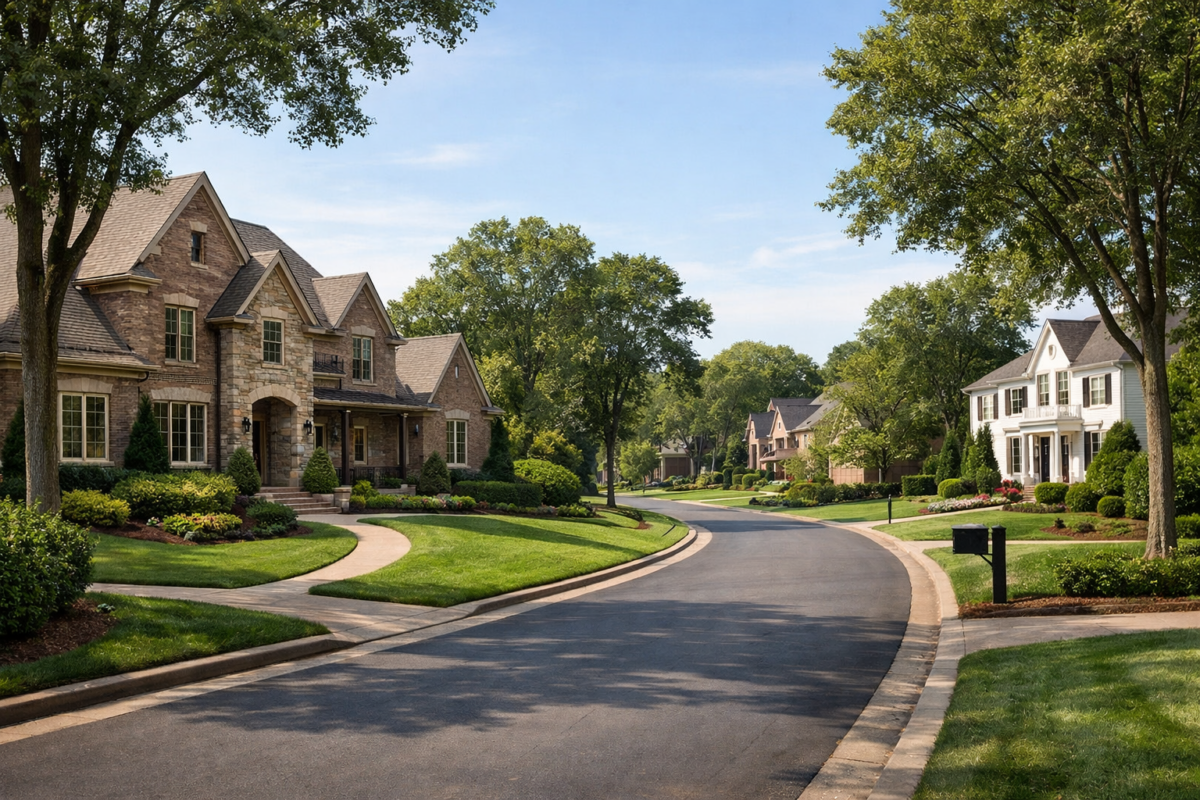 Montclair neighborhood homes in Brentwood Tennessee
