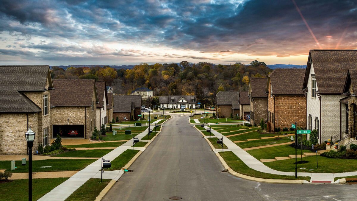 Nichols Vale Mount Juliet TN neighborhood with newer homes and quiet streets