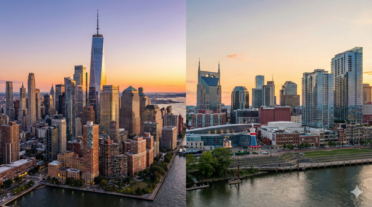 nashville vs new york income taxes