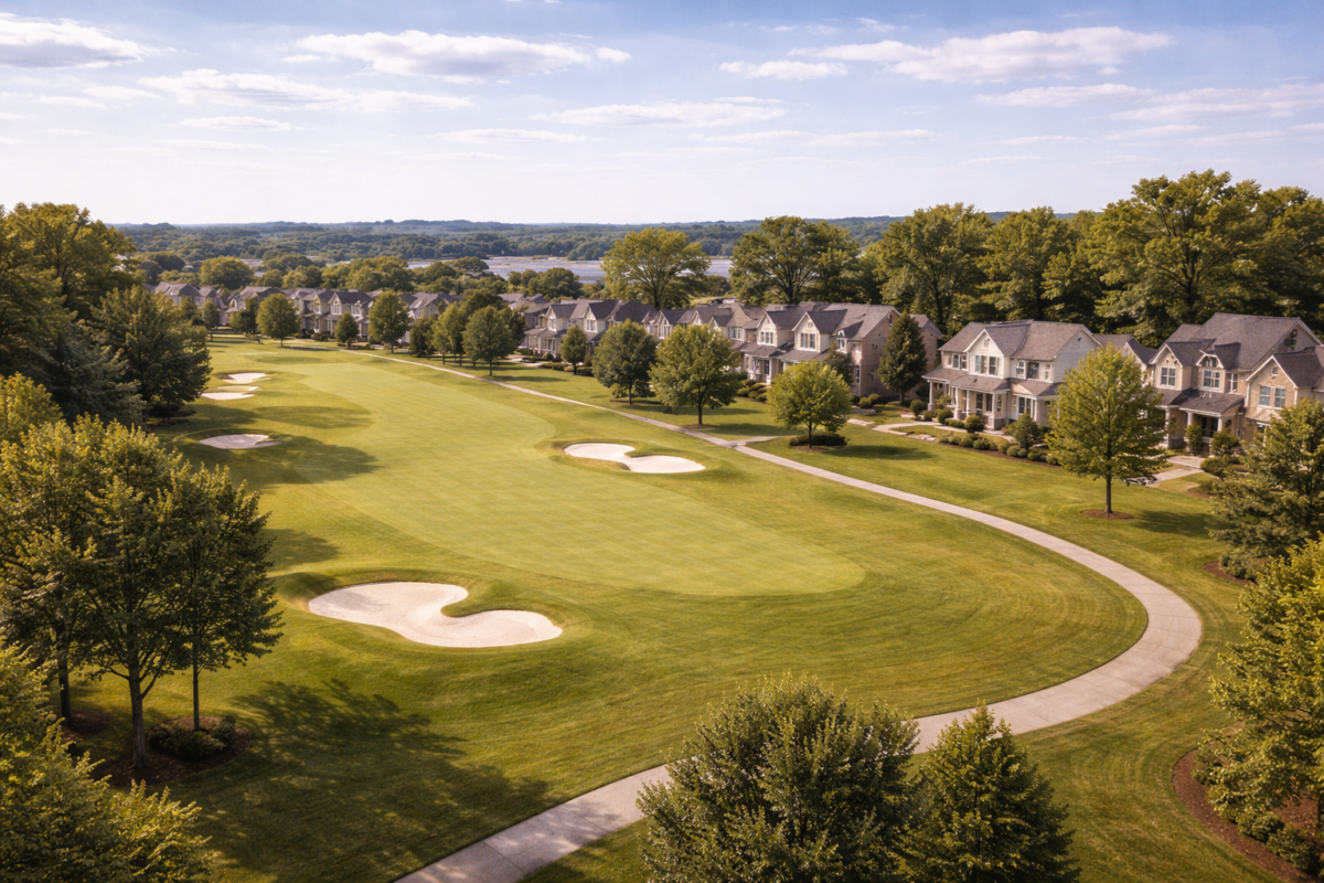 Fairvue Plantation golf community homes in Gallatin Tennessee