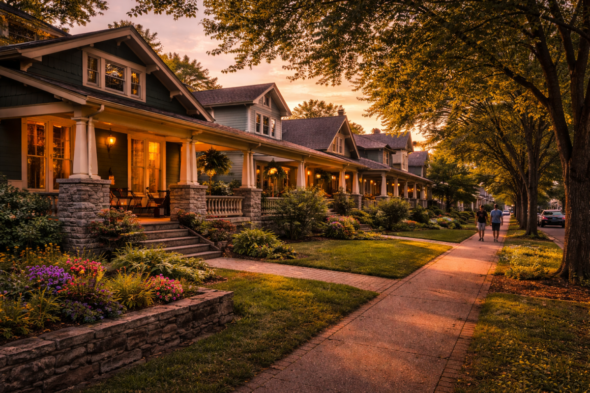 historic homes in Eastwood East Nashville neighborhood