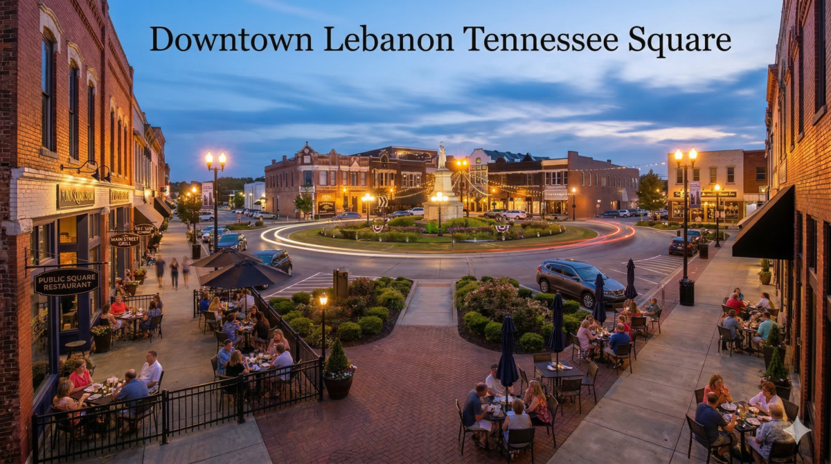 Downtown Lebanon Tennessee Square