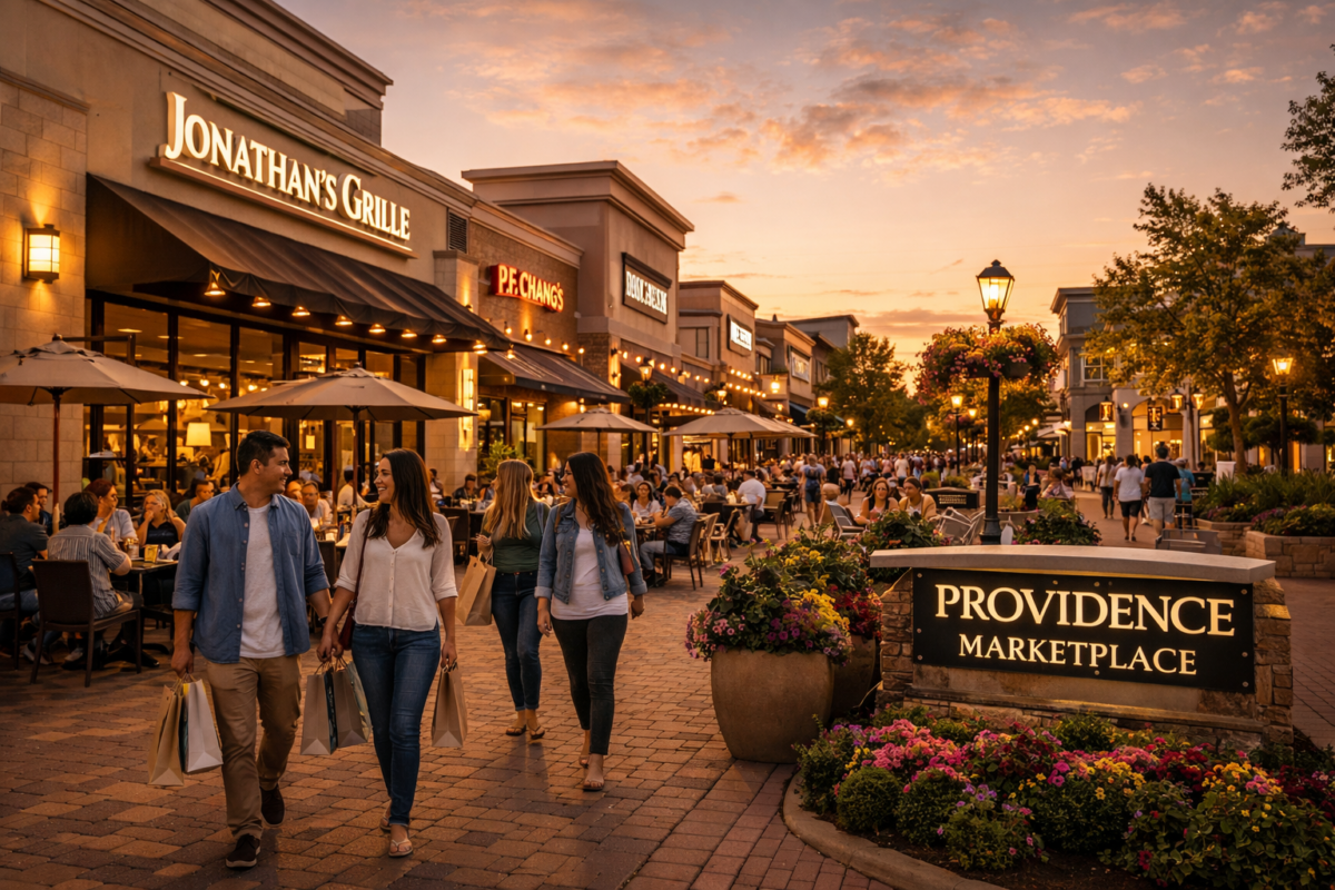 Mount Juliet TN with outdoor shopping