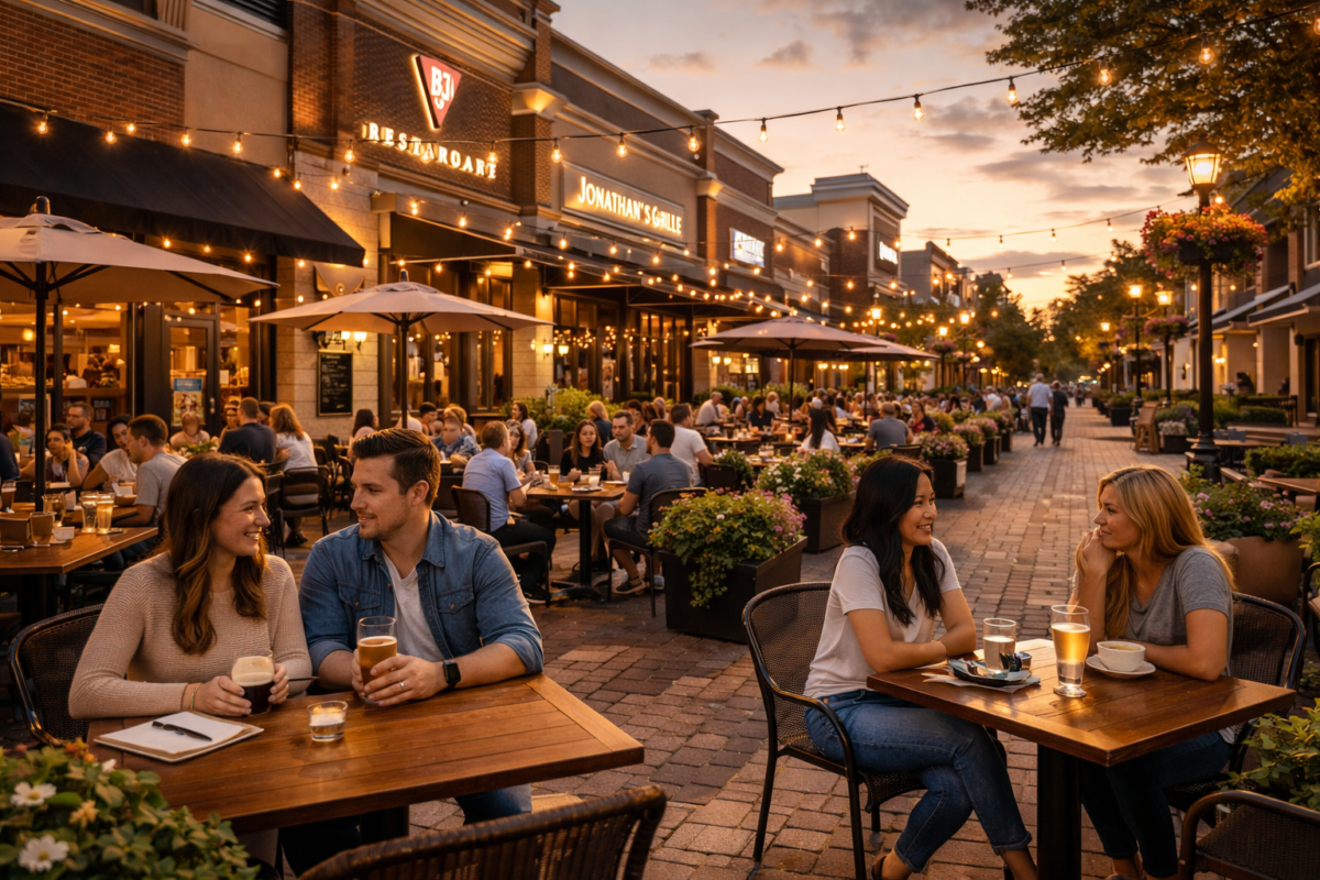 restaurants and dining near Providence Marketplace in Mount Juliet Tennessee