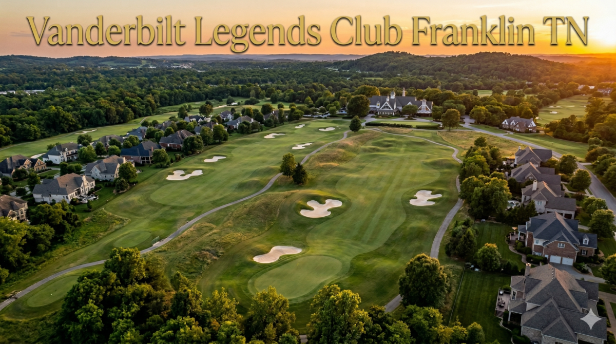 Vanderbilt Legends Club Franklin TN golf course and homes