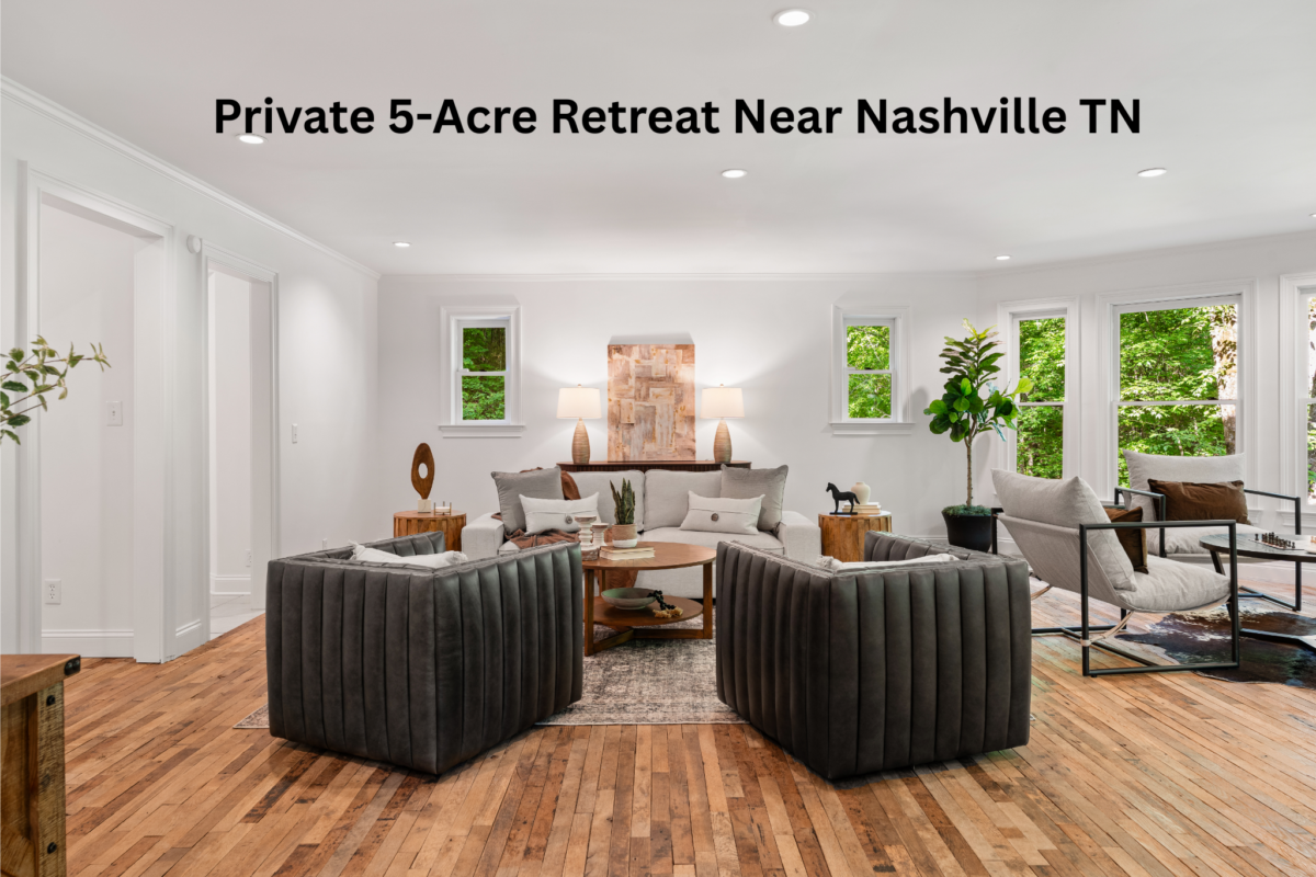 Private 5-Acre Retreat Near Nashville TN | Pegram Tennessee Home Tour